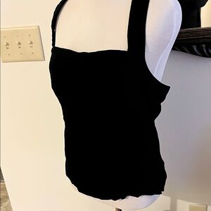 Black bustier style 50’s glamour